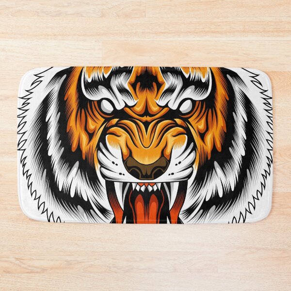 Item preview, Tiger Head Illustration designed and sold by Marciano Graphic.