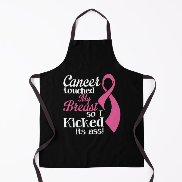 Item preview, Cancer Touched My Breast So I Kicked Its Ass designed and sold by LittleDuckk.