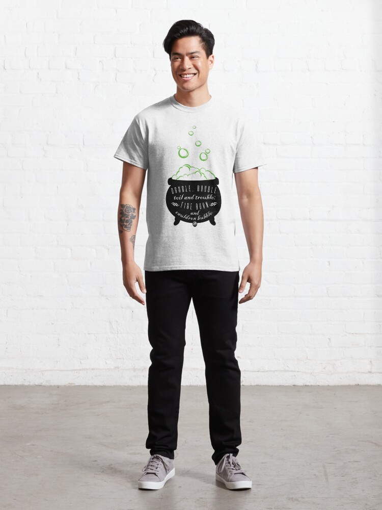 Alternate view of Double, Double Toil & Trouble Classic T-Shirt
