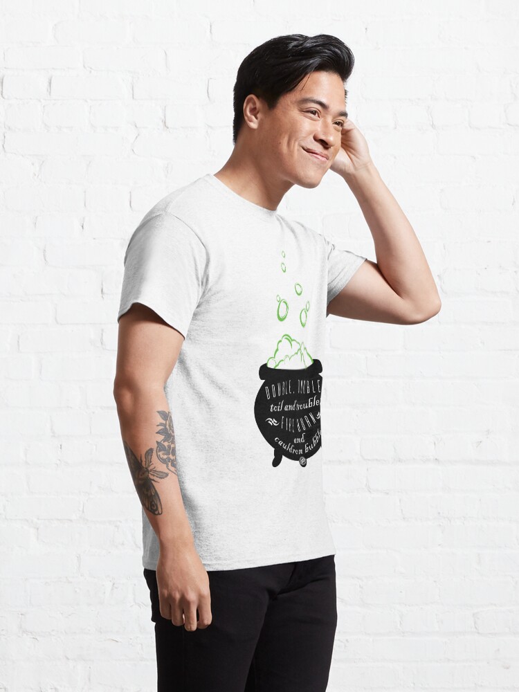 Alternate view of Double, Double Toil & Trouble Classic T-Shirt