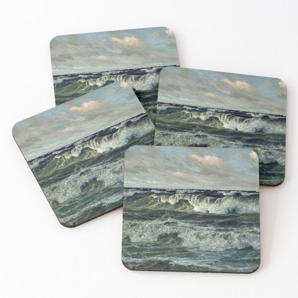 Item preview, The North Sea by Patrick von Kalckreuth designed and sold by AestheticsXarts.