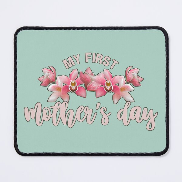 Item preview, My First Mother's Day, Cute Orchids Design For New Moms, Perfect For Mother's Day On Year 2022 designed and sold by TrulyEpoque.