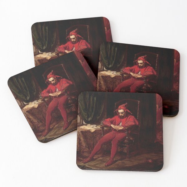 Item preview, Sad Clown (Stańczyk) by Jan Matejko designed and sold by AestheticsXarts.