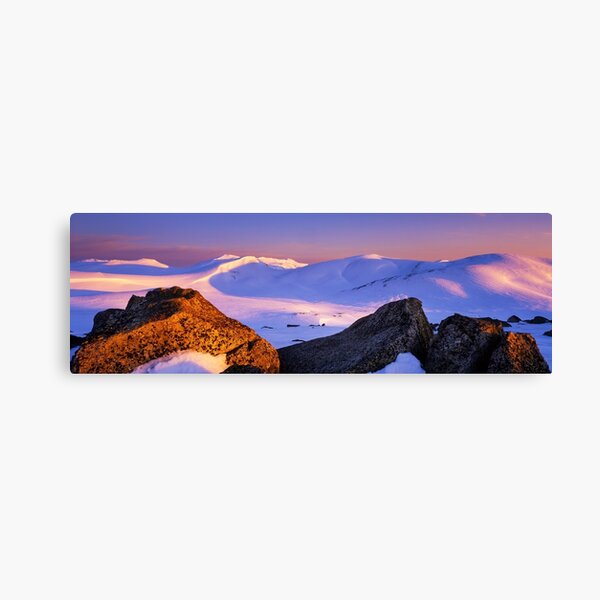 Main Range Dawn Canvas Print