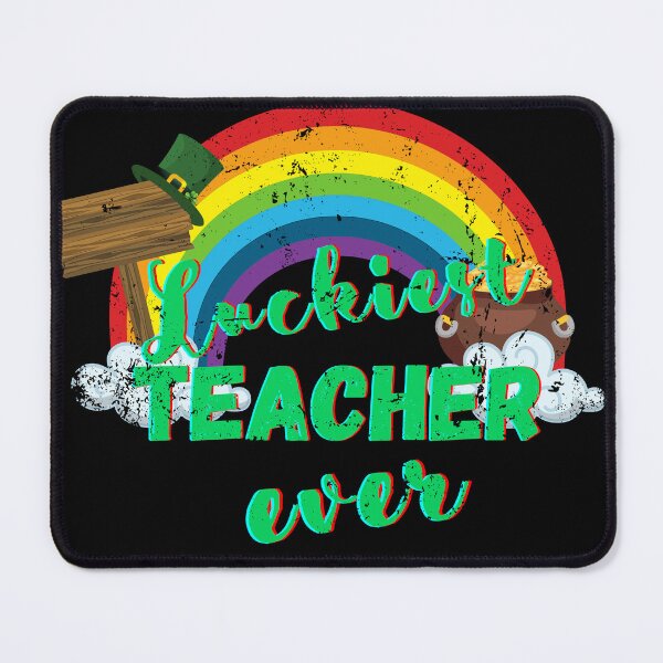 Item preview, Luckiest Teacher Ever St Patricks Day T-Shirt School Gift T-Shirt designed and sold by yococo.