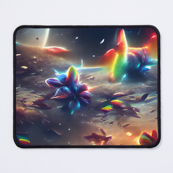 Item preview, AI Generated Art, Rainbow Stars in Space designed and sold by ACC .
