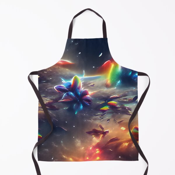 Item preview, AI Generated Art, Rainbow Stars in Space designed and sold by ACC .