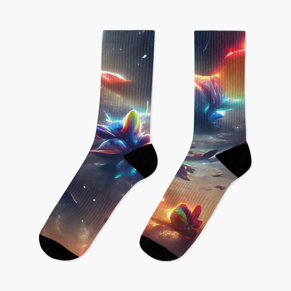 Item preview, AI Generated Art, Rainbow Stars in Space designed and sold by ACC .