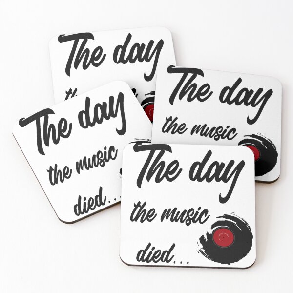 Item preview, The day the music died designed and sold by MarcosSolisC.