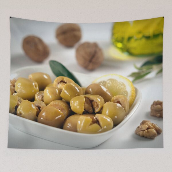 Item preview, olives and olive oil designed and sold by laikaincosmos.