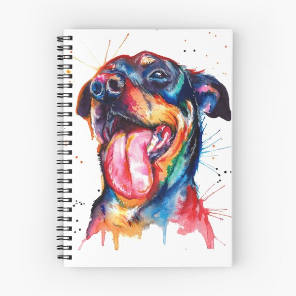 Item preview, Colourful Doberman Dog Artwork designed and sold by RitzuPaul.