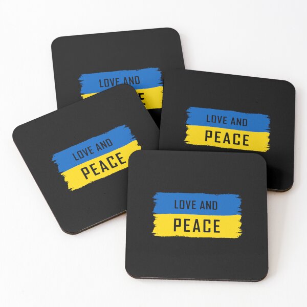 Item preview, Love and Peace flag Ukraine peace dove designed and sold by Milena-.