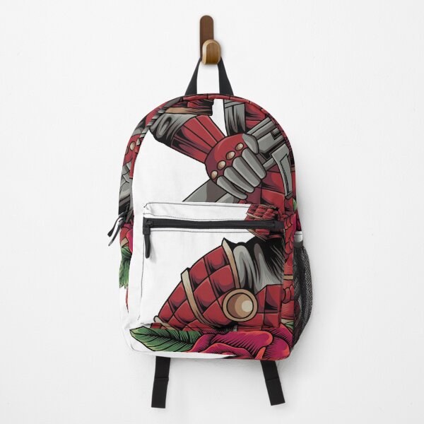 Item preview, Samurai holding rifle illustration designed and sold by Marciano Graphic.