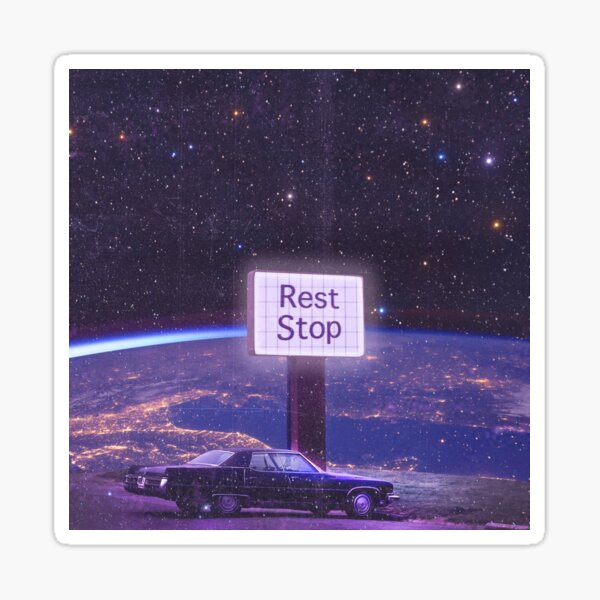 Rest Stop Sticker