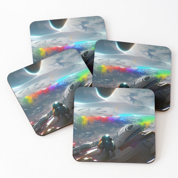 Item preview, AI Generated Art, Space Rainbow  designed and sold by ACC .