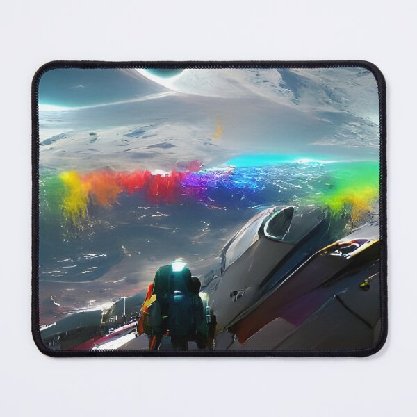 Item preview, AI Generated Art, Space Rainbow designed and sold by ACC .