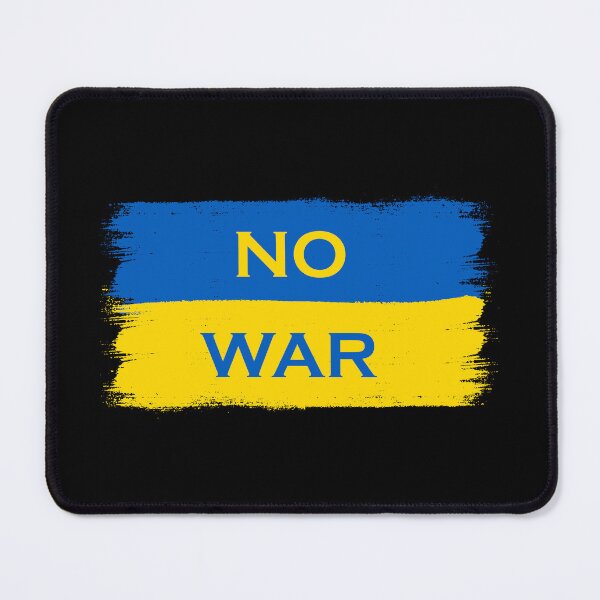 Item preview, No War Flag Ukraine Peace Dove designed and sold by Milena-.