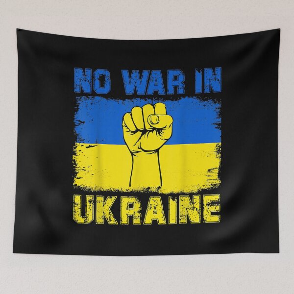 Item preview, No War In Ukraine Support Ukraine I Stand With Ukraine Flag  designed and sold by tomekae.