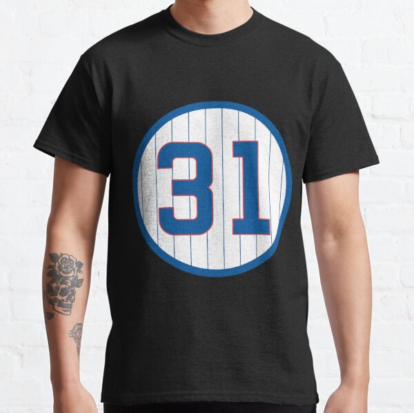 Greg Maddux 31 Fergie Jenkins 31 Jersey Number Sticker Essential T-Shirt  for Sale by francisayd