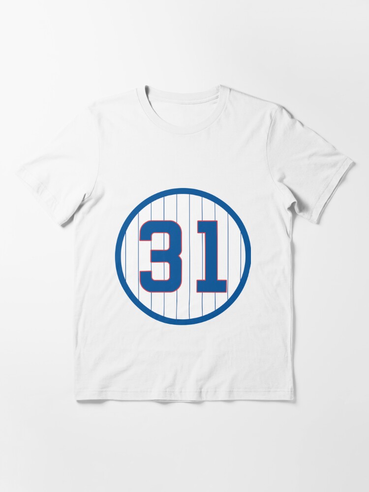 Greg Maddux 31 Fergie Jenkins 31 Jersey Number Sticker Essential T-Shirt  for Sale by francisayd