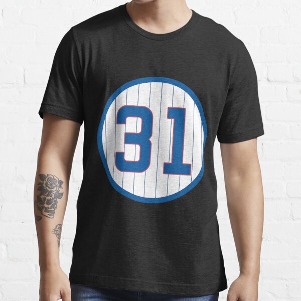 Greg Maddux 31 Fergie Jenkins 31 Jersey Number Sticker Essential T-Shirt  for Sale by francisayd