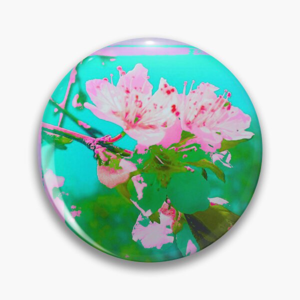 Item preview, Abstract Plum Blossoms Pink-Green shades  by Iritof designed and sold by iritof.