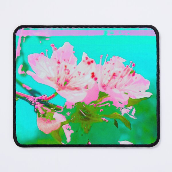 Item preview, Abstract Plum Blossoms Pink-Green shades by Iritof designed and sold by iritof.
