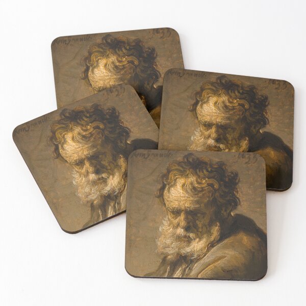 Item preview, Bust of a Bearded Old Man by Rembrandt designed and sold by AestheticsXarts.