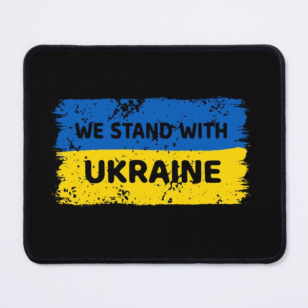 Item preview, We stand with Ukraine flag designed and sold by Milena-.