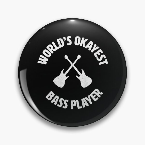 Item preview, World's Okayest Bass Player - Bassist  Bass Guitar designed and sold by douglasgary019.