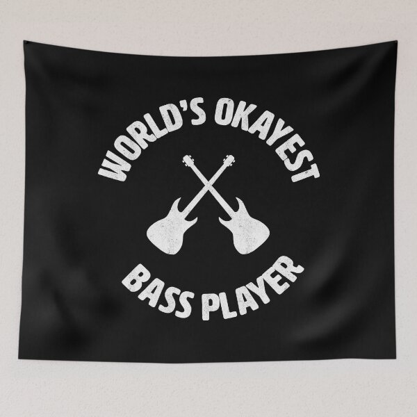 Item preview, World's Okayest Bass Player - Bassist  Bass Guitar designed and sold by douglasgary019.