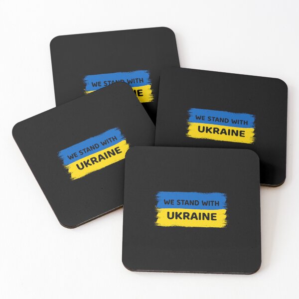 Item preview, We stand with Ukraine flag designed and sold by Milena-.