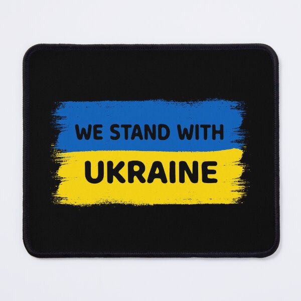 Item preview, We stand with Ukraine flag designed and sold by Milena-.