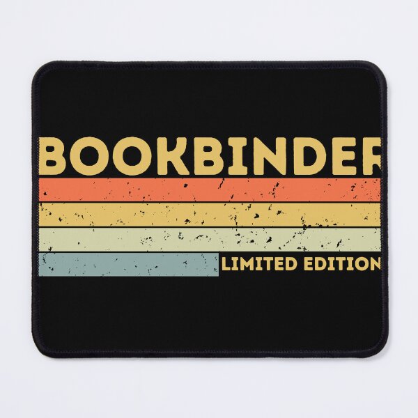 Item preview, Retro Bookbinder Limited Edition - Job Title Profession    designed and sold by diip.