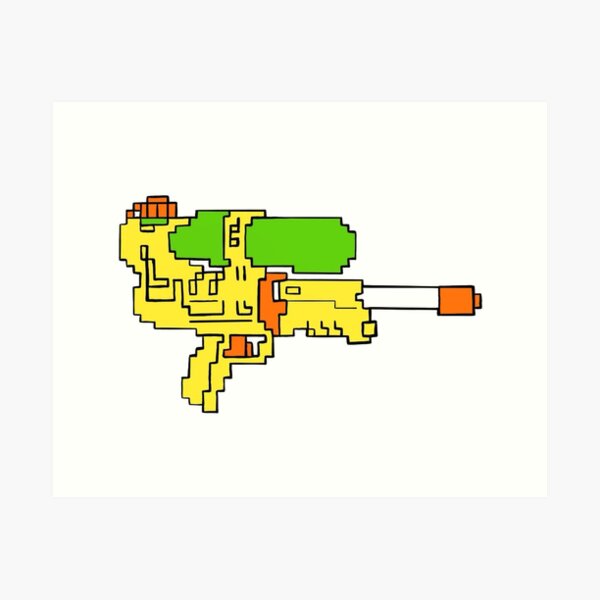 Pixel Art Rifle Gun Graphic by Muhammad Rizky Klinsman · Creative Fabrica