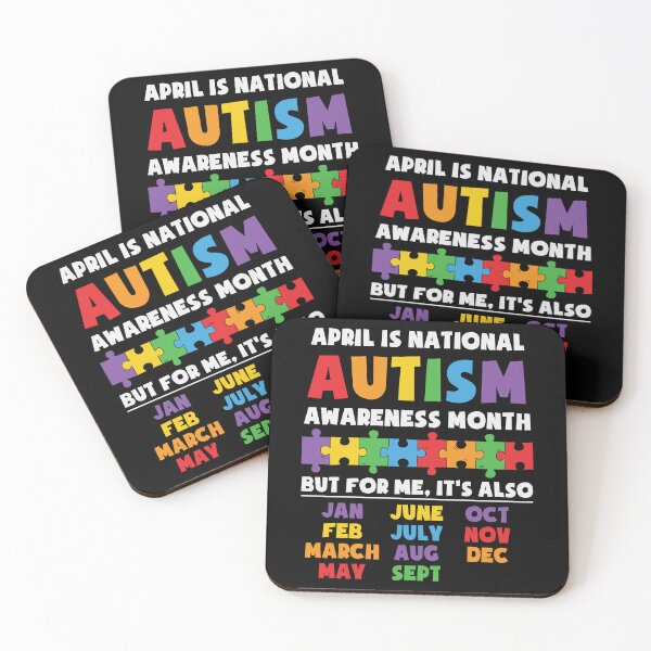 Item preview, April is National Autism Awareness Month T Shirt Gift World Autism Month designed and sold by ecomdesign.
