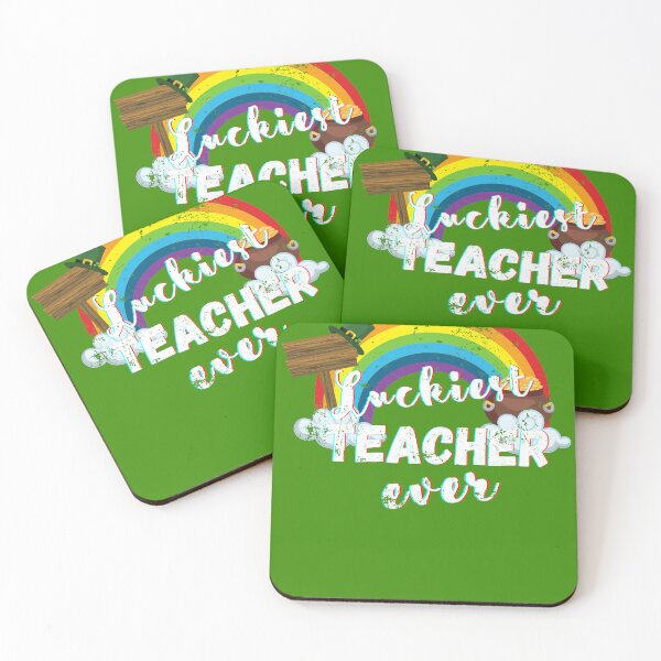 Item preview, Luckiest Teacher Ever St Patricks Day T-Shirt School Gift T-Shirt designed and sold by yococo.