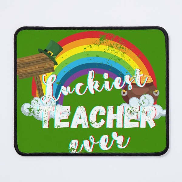 Item preview, Luckiest Teacher Ever St Patricks Day T-Shirt School Gift T-Shirt designed and sold by yococo.