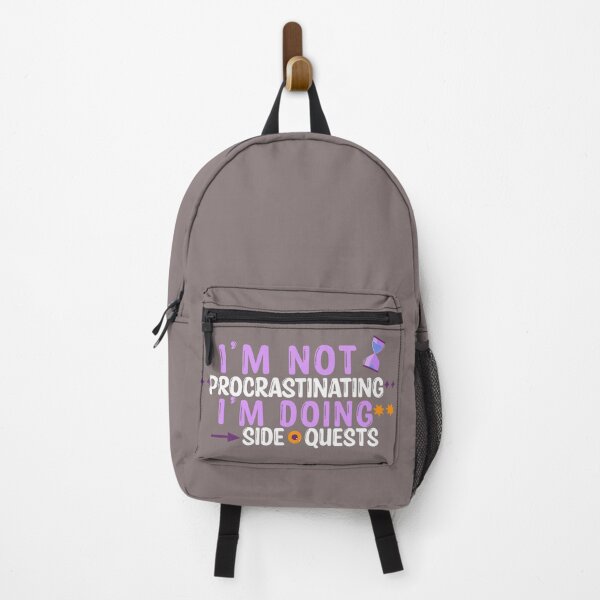 Item preview, Funny I'm Not Procrastinating I'm Doing Side Quests designed and sold by SaafaShop.