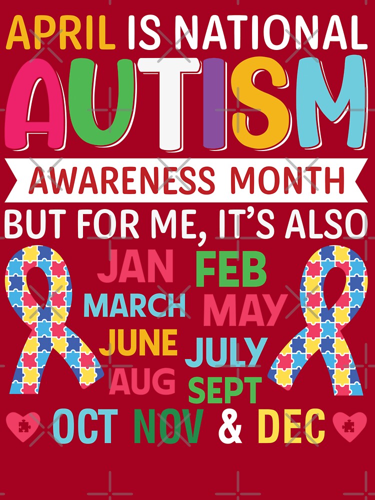 Autism Month Wall Poster April is National Autism Awareness Month Wall Art  Print Poster Home Decor -  Canada