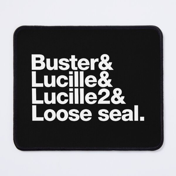 Item preview, Arrested Development, Buster & his Lucilles roll call - White Text designed and sold by thedesigngarden.