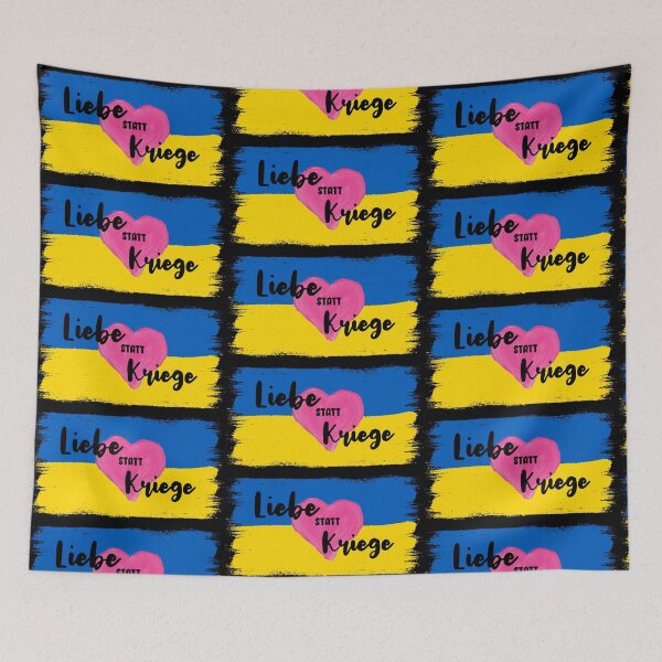 Item preview, Love instead of wars flag Ukraine dove of peace designed and sold by Milena-.