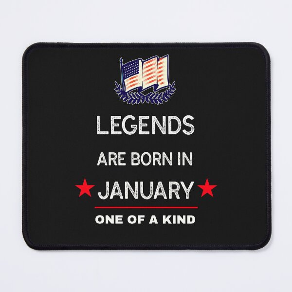 Item preview, Legends are born in January designed and sold by Teo13.