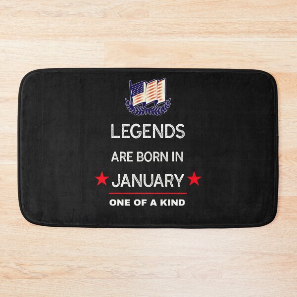 Item preview, Legends are born in January designed and sold by Teo13.