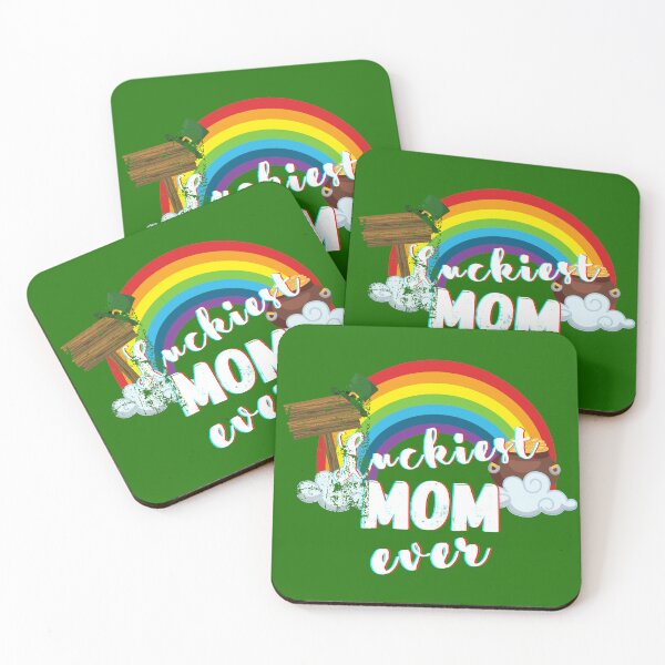 Item preview, Luckiest mom Ever St Patricks Day T-Shirt School Gift T-Shirt designed and sold by yococo.