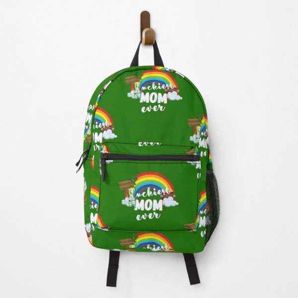 Item preview, Luckiest mom Ever St Patricks Day T-Shirt School Gift T-Shirt designed and sold by yococo.