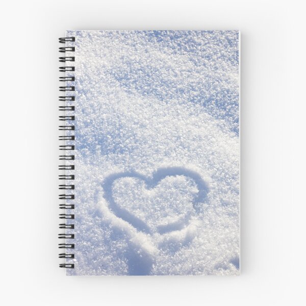 Item preview, White snowy heart designed and sold by viknitov.