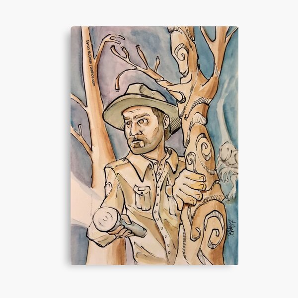 Chief Hopper from Stranger Things Canvas Print