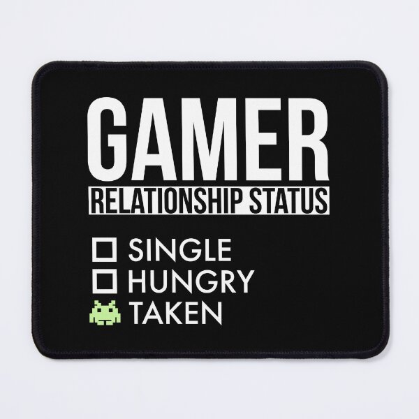 Item preview, Funny Gamer Relationship Status designed and sold by OutcastBrain.