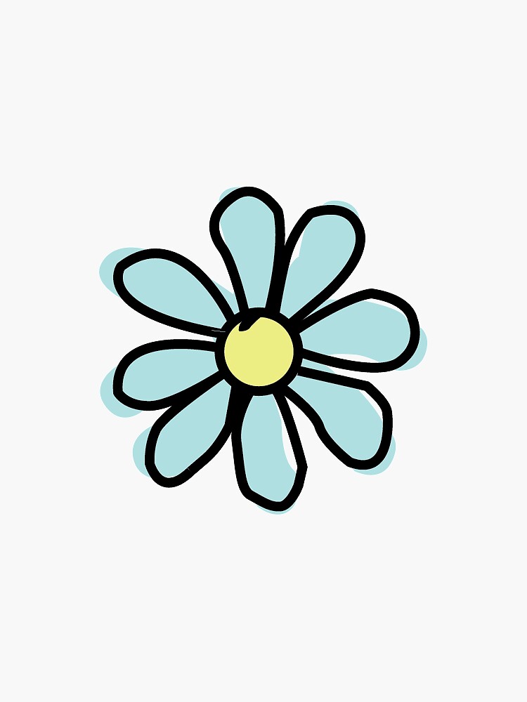 Aqua Flower by jennaannx11